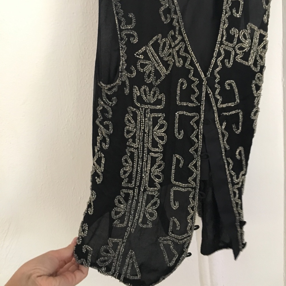 Beaded Vintage vest
